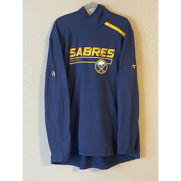 Men's‎ 3XL NWOT Buffalo Sabres Fanatics Authentic Pro Pullover Hoodie Navy